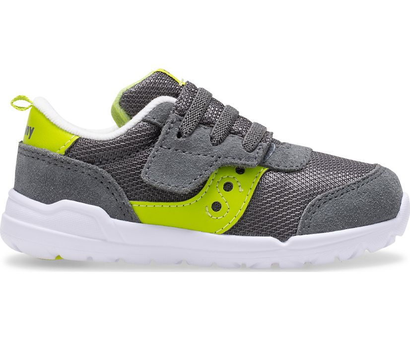 Tenis Saucony Jazz Riff Niños Grises Verdes | México 744HAPK